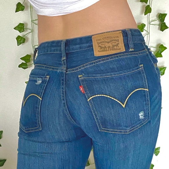 Levi's Denim - Levi Distressed Boyfriend Jeans